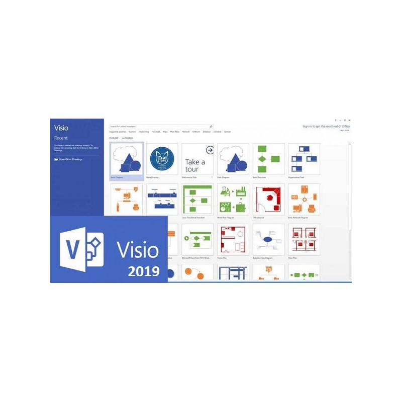 visio 2019 professional vs standard